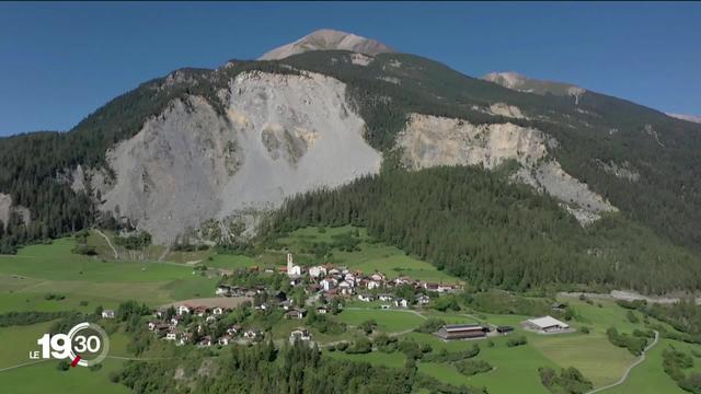 Les glissements de terrains menacent Brienz (GR)