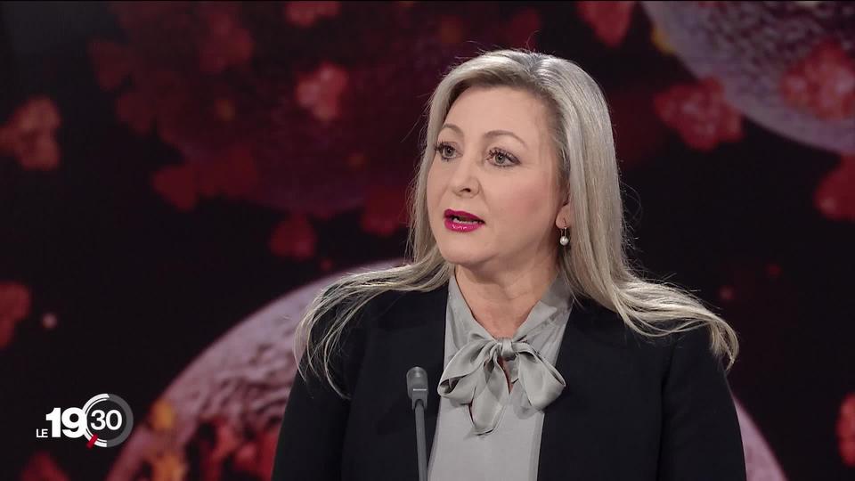 Nuria Gorrite: "Les cantons sont unanimes pour demander que la Confédération active les articles prévus dans la loi sur les épidémies"