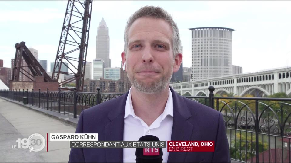 Impôts de Donald Trump: les précisions de Gaspard Kühn à Cleveland, Ohio