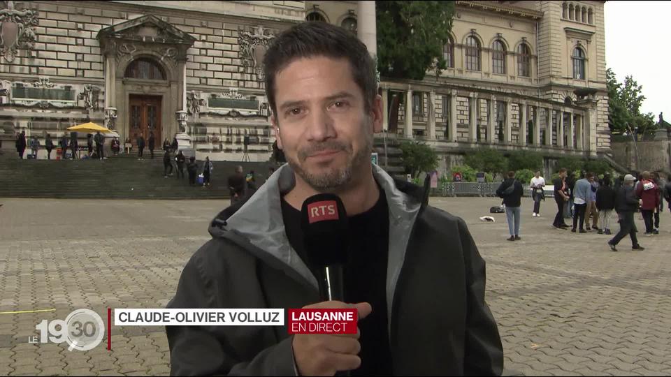 Manifestation contre le racisme à Lausanne. Les explications de Claude-Olivier Volluz.