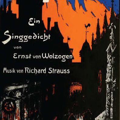 Feuersnot, opéra de Strauss - 1901 [Wikimedia - Publisher (1901, Fürstner LTD)]