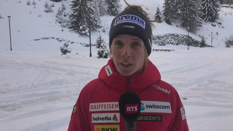 Ski: Camille Rast: objectif deuxième manche -3