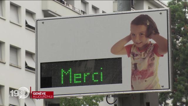 A Genève, un radar anti-bruit a été installé au centre-ville pour lutter contre la pollution sonore.