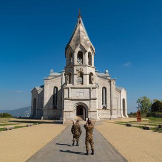 cathédrale Saint-Sauveur, Shushi, Haut-Karabakh. [Depositphotos - Mariagalochino]