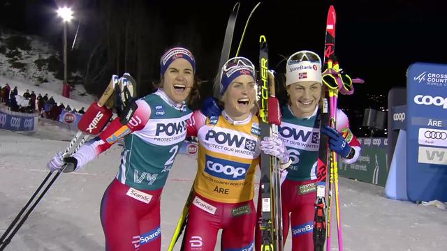 Åre (SWE), sprint dames: Therese Johaug (NOR) s’impose, la Suissesse Nadine Faehndrich prend la 5e place