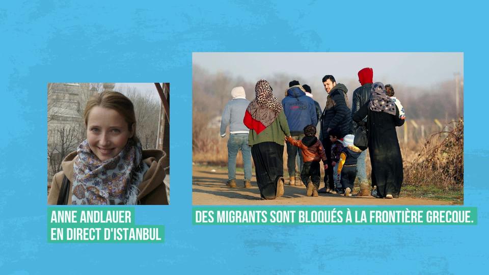 Des milliers de migrants affluent à la frontière entre la Turquie et la Grèce