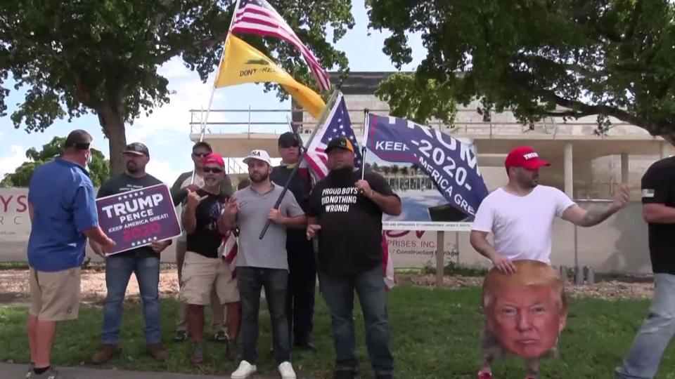 Les Etats-Unis sont profondément divisés. Reportage avec les "Proud boys", militants pro Trump