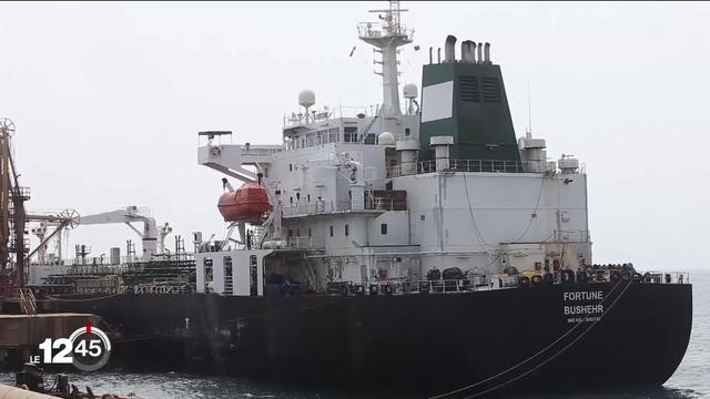 Le premier des cinq pétroliers envoyés par l'Iran vers le Venezuela est arrivé lundi.