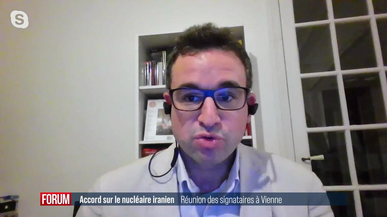Réunion des signataires de l'accord sur le nucléaire iranien à Vienne: interview de Clément Therme