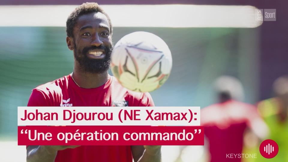 Super League: Johan Djourou (Xamax) à l'interview