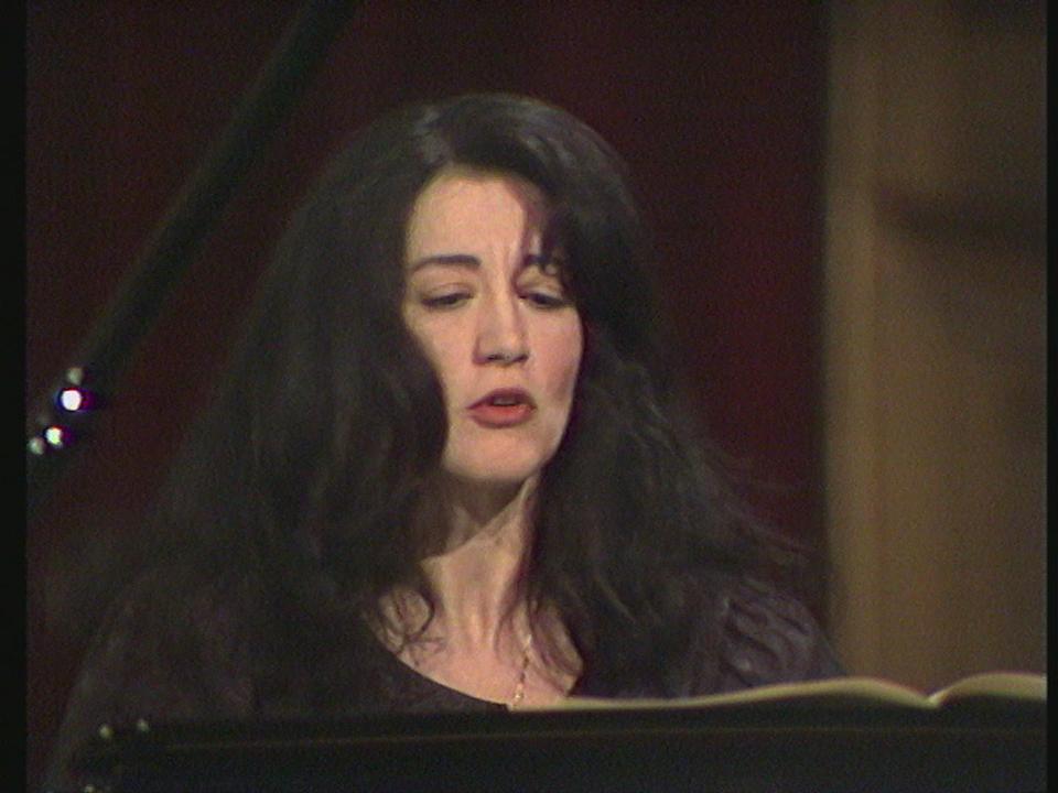 Martha Argerich et Brigitte Meyer le 14 décembre 1986