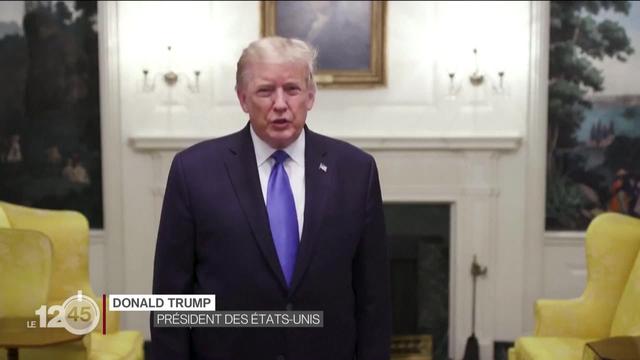 Le président américain Donald Trump a été transféré dans un hôpital militaire après avoir été testé positif au Covid-19.