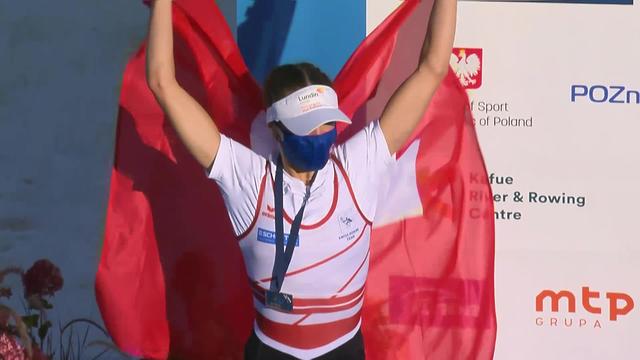 Skiff poids légers, dames: Sofia Meakin (SUI) remporte la médaille d'argent