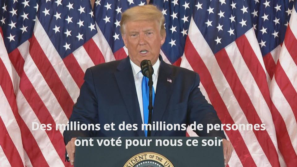 Le discours de Donald Trump