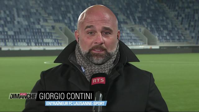 Football: Giorgio Contini au micro de la rts