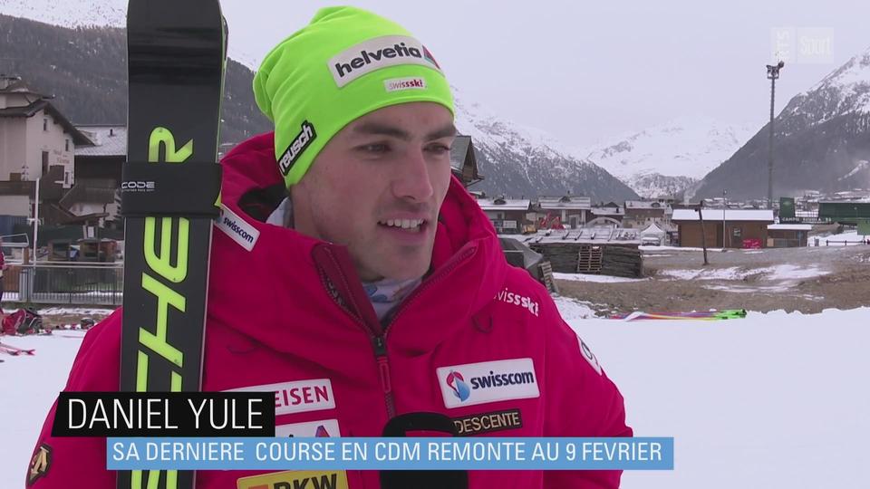 Ski - Daniel Yule: '' Ca me fera beaucoup de bien de prendre un départ''