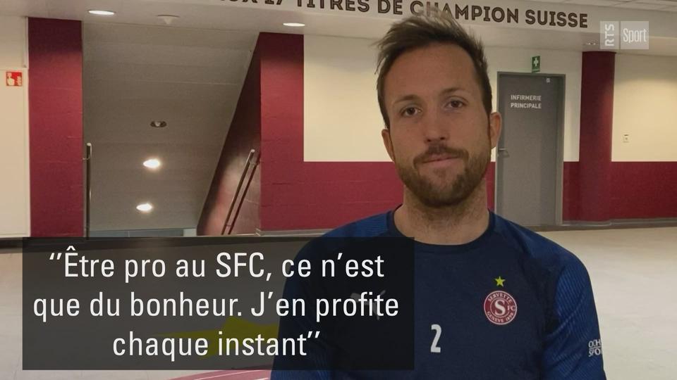 Anthony Sauthier (capitaine du Servette FC): ''Etre pro au SFC, ce n'est que du bonheur''