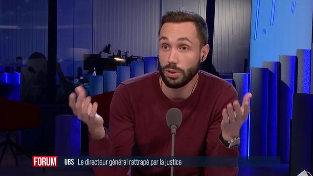 Le directeur général d’UBS, Ralph Hamers, a été rattrapé par la justice (vidéo)