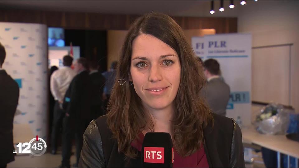 Valérie Gillioz sur la réunion du PLR: "Le PLR est combatif, il veut remettre l'économie au centre"