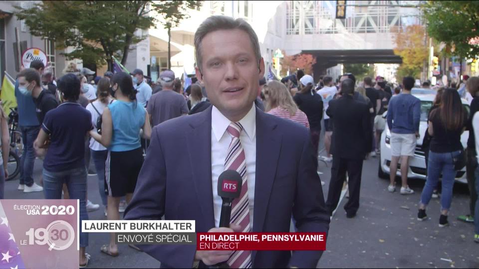 Laurent Burkhalter commente l'ambiance de liesse à Philadelphie