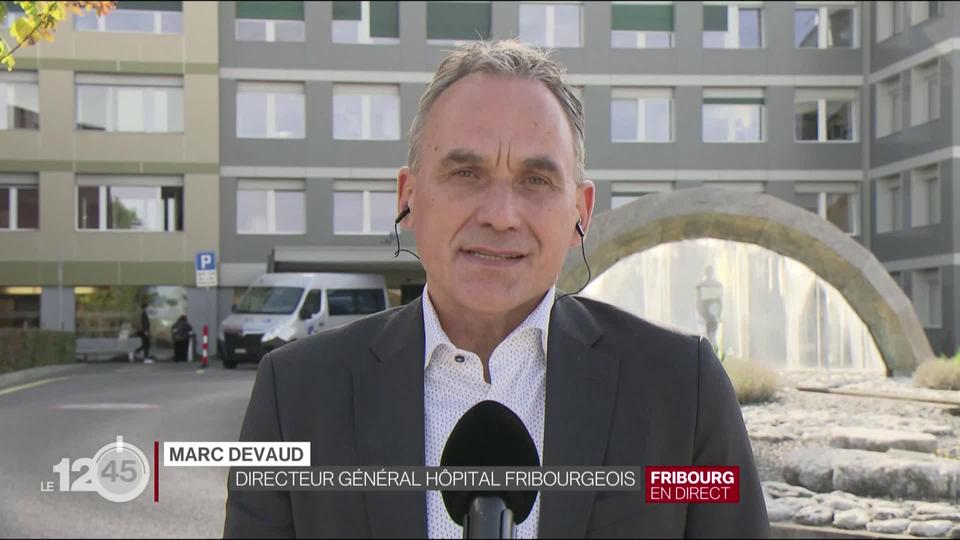 Marc Devaud, directeur général de l'Hôpital fribourgeois, tire la sonnette d'alarme.