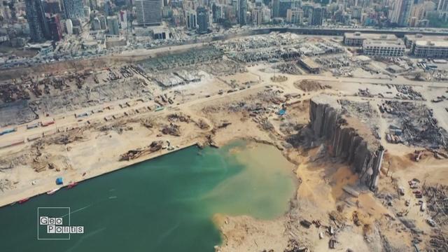 Beyrouth, une capitale dévastée dans un pays en ruine