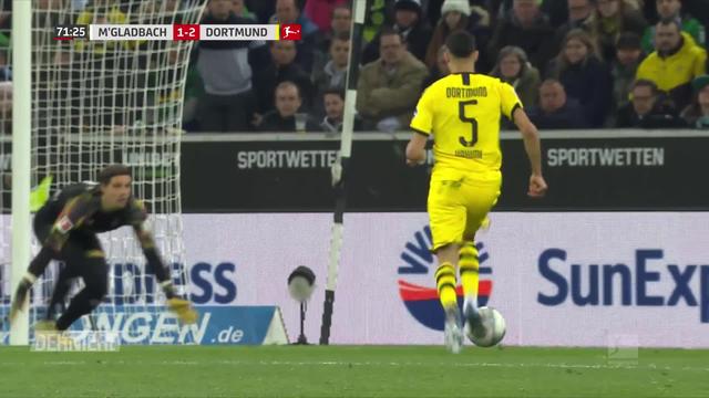 Football, Bundesliga: Dortmund - Mönchengladbach (2-1)