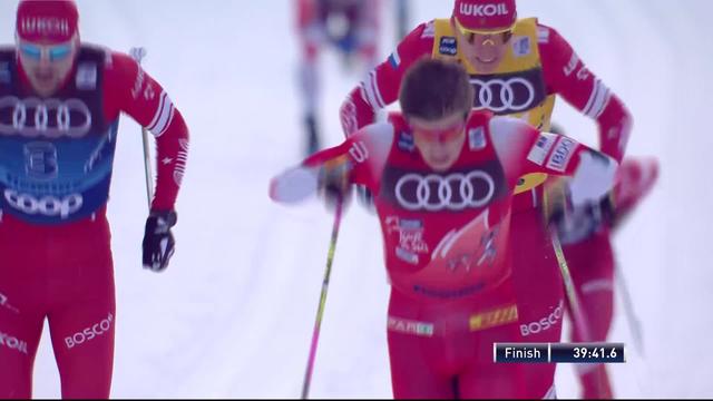 Val di Fiemme (ITA), Mass Start messieurs: Johannes Klaebo (NOR) s’impose, Dario Cologna 6e