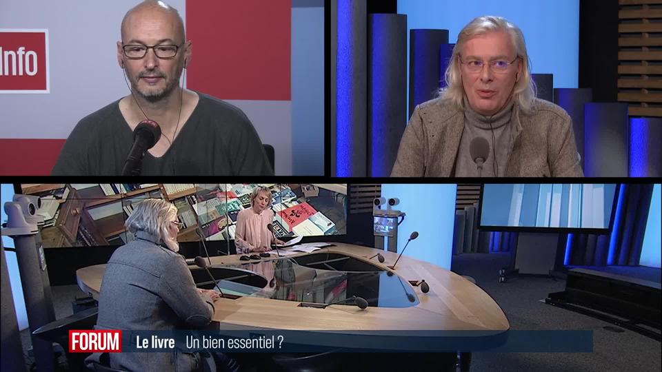 Le livre, un bien essentiel? Débat entre Pascal Vandenberghe et Yves Menoud