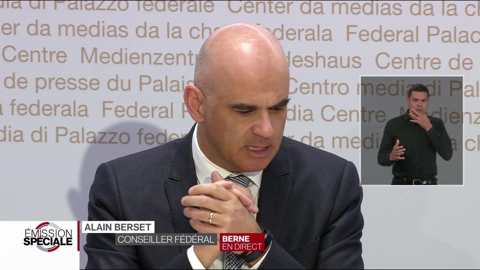 Conférence de presse du 27 mars 2020 - Alain Berset sur l'état de la situation en Suisse