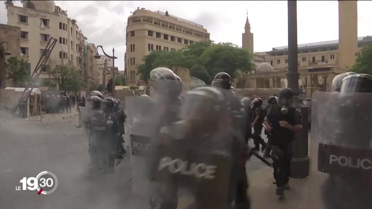 Des manifestation anti-gouvernement à Beyrouth