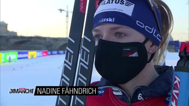 Ski de fond: Nadine Fahndrich remporte deux courses !