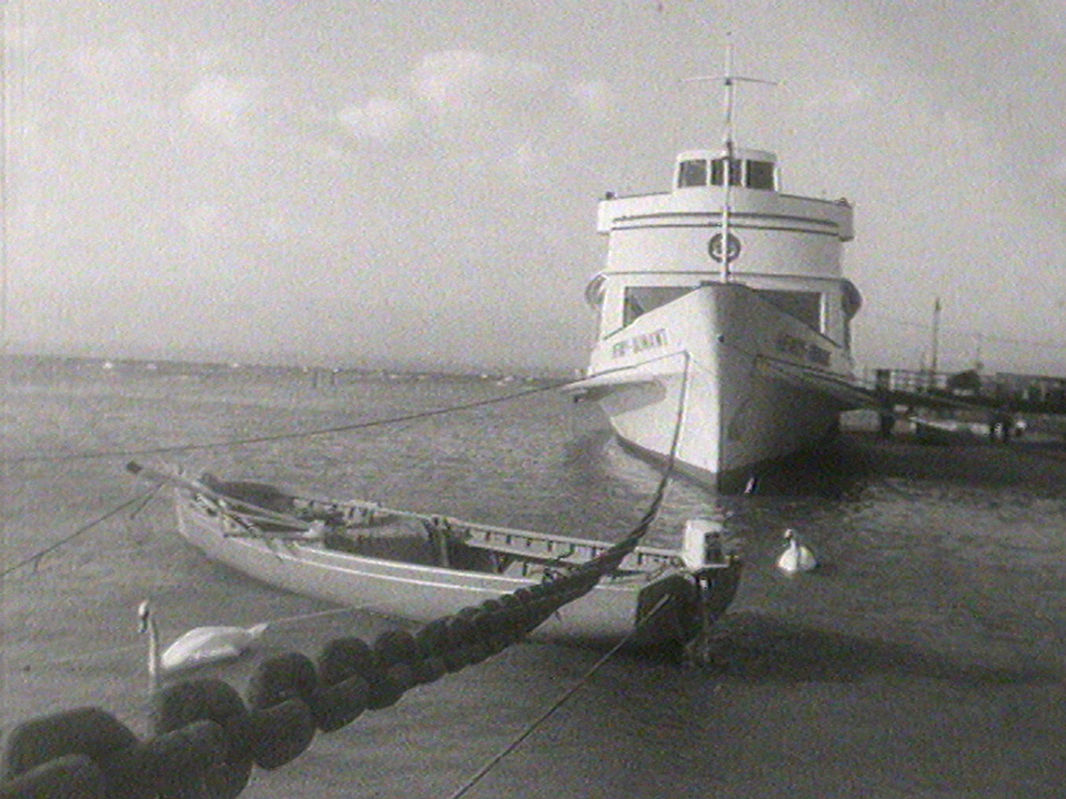Hivernage des bateaux de la CGN en 1969. [RTS]