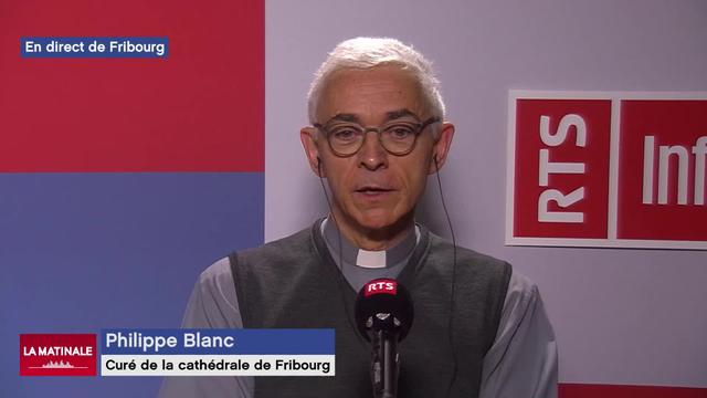 L'invité de La Matinale (vidéo) - Philippe Blanc, le nouvel abbé de la cathédrale de Fribourg