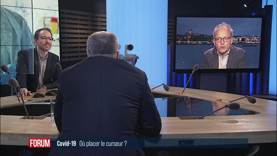 La gestion de crise du Covid-19: débat entre Bertrand Kiefer et Pierre-Yves Maillard