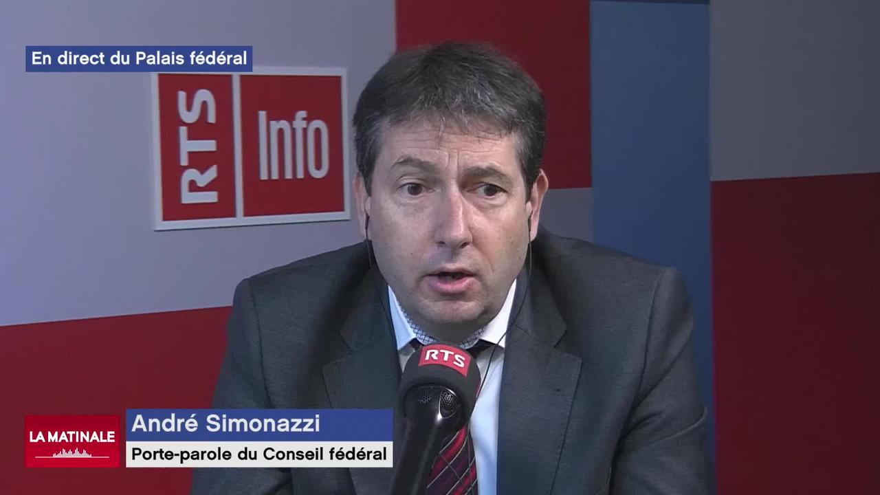 L'invité de la Matinale (vidéo) - André Simonazzi, vice-chancelier de la Confédération