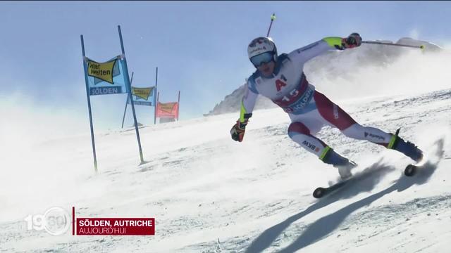 Ski alpin: les Suisses Marco Odermatt et Gino Caviezel ont terminé respectivement 2e et 3e du géant de Sölden.