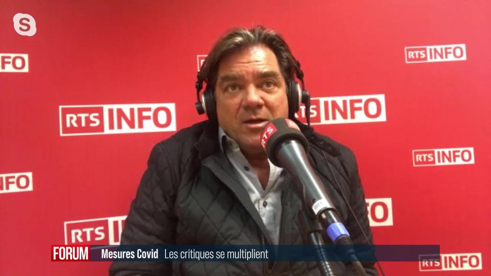 Les critiques contre les mesures face au coronavirus se multiplient: interview d’Antoine Hubert