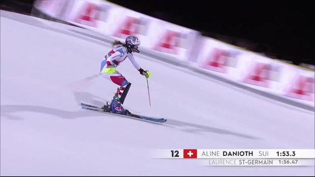 Flachau (AUT), slalom dames: Aline Danioth (SUI)
