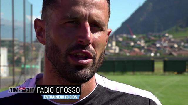 Football: Fabio Grosso, nouvel entraîneur du FC Sion