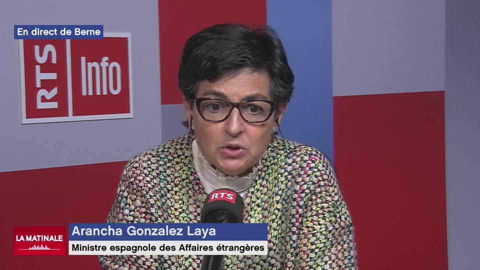 Arancha Gonzalez Laya, ministre des Affaires étrangères espagnole, évoque la situation sanitaire actuelle (vidéo)