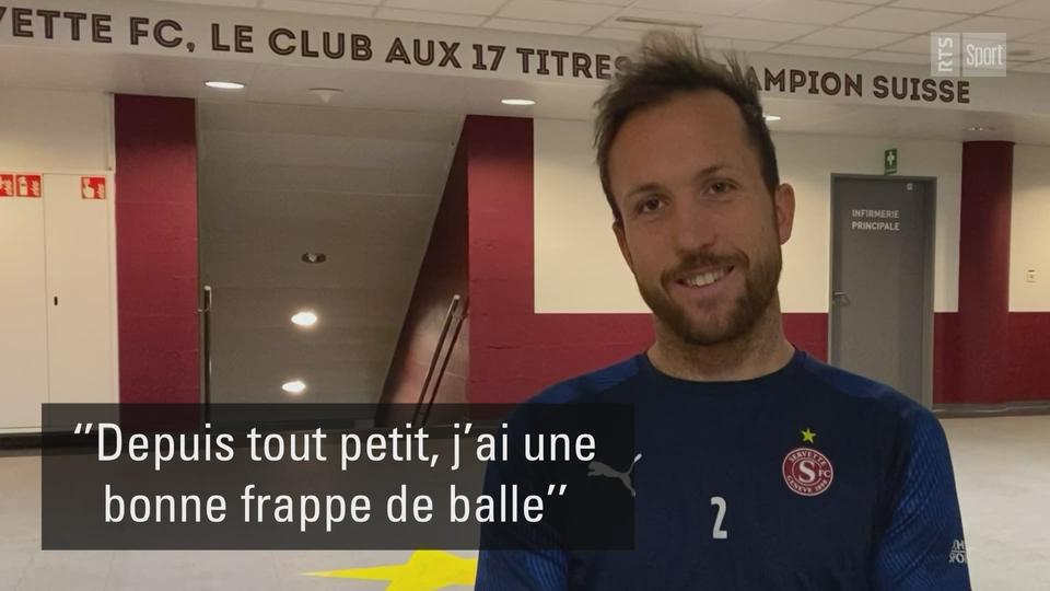 Anthony Sauthier (capitaine du Servette FC): ''Depuis tout petit, j'ai une bonne frappe de balle''