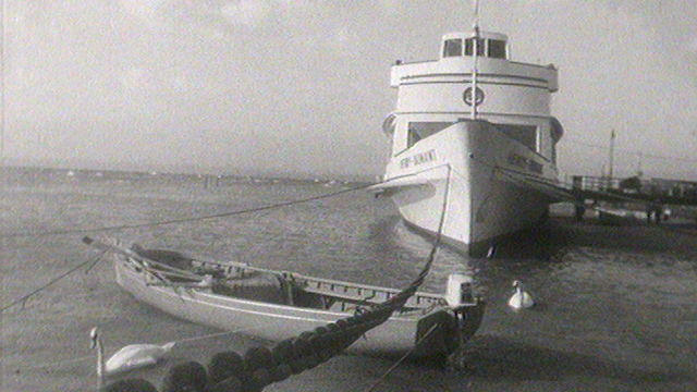 Hivernage des bateaux de la CGN en 1969. [RTS]