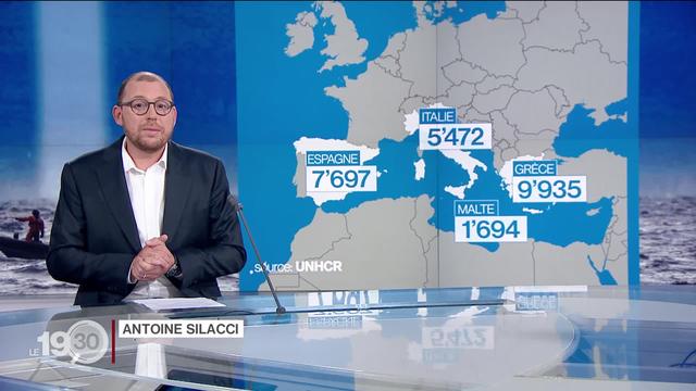 Antoine Silacci: "Cette année, près de 25'000 migrants et réfugiés ont rejoint l'Europe, principalement par la mer"