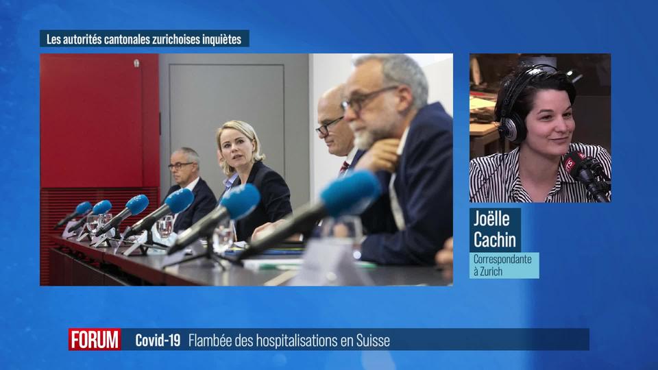 Zurich: la situation sanitaire préoccupe les autorités cantonales (vidéo)