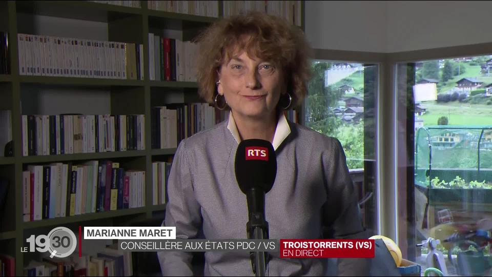 Réactions de la conseillère d'Etat Marianne Maret à propos de l'initiative pour des multinationales responsables.