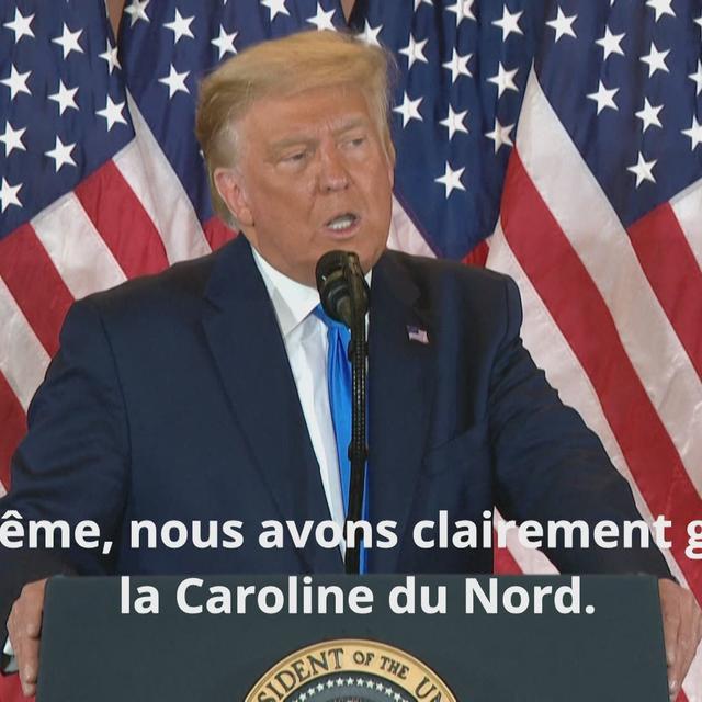 Le discours de Donald Trump