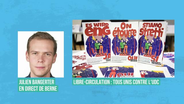 L’UDC défendra seul son initiative sur la libre circulation (vidéo)