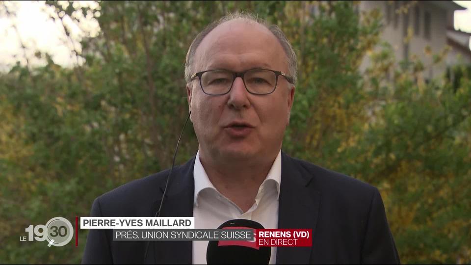 Pierre-Yves Maillard : "Si on veut qu'il y ait des progrès sociaux, il faudra que les gens s'engagent."