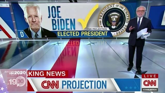 Joe Biden élu 46e président des Etats-Unis